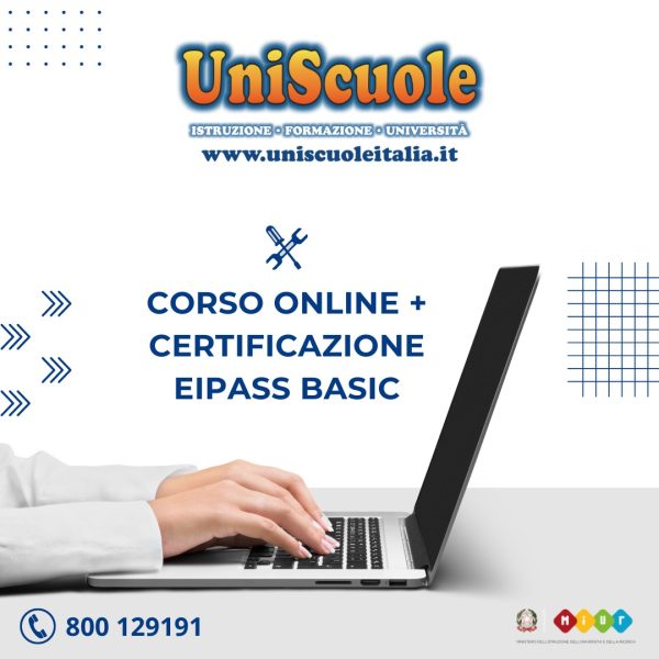 Corso Online + Certificazione Informatica Eipass Basic