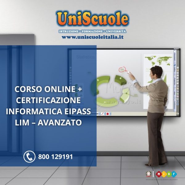 Corso Online + Certificazione Informatica Eipass Lim - Avanzato