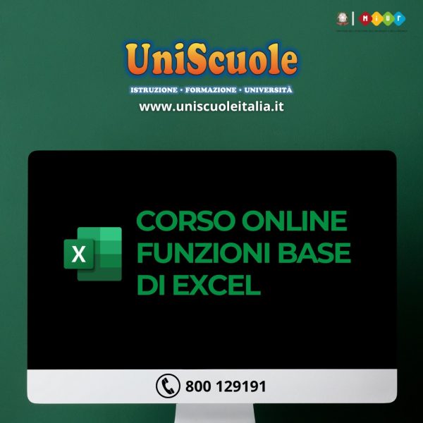 Corso Online Funzioni Base di Excel + Certificazione