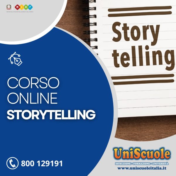 Corso Online Storytelling + Certificazione