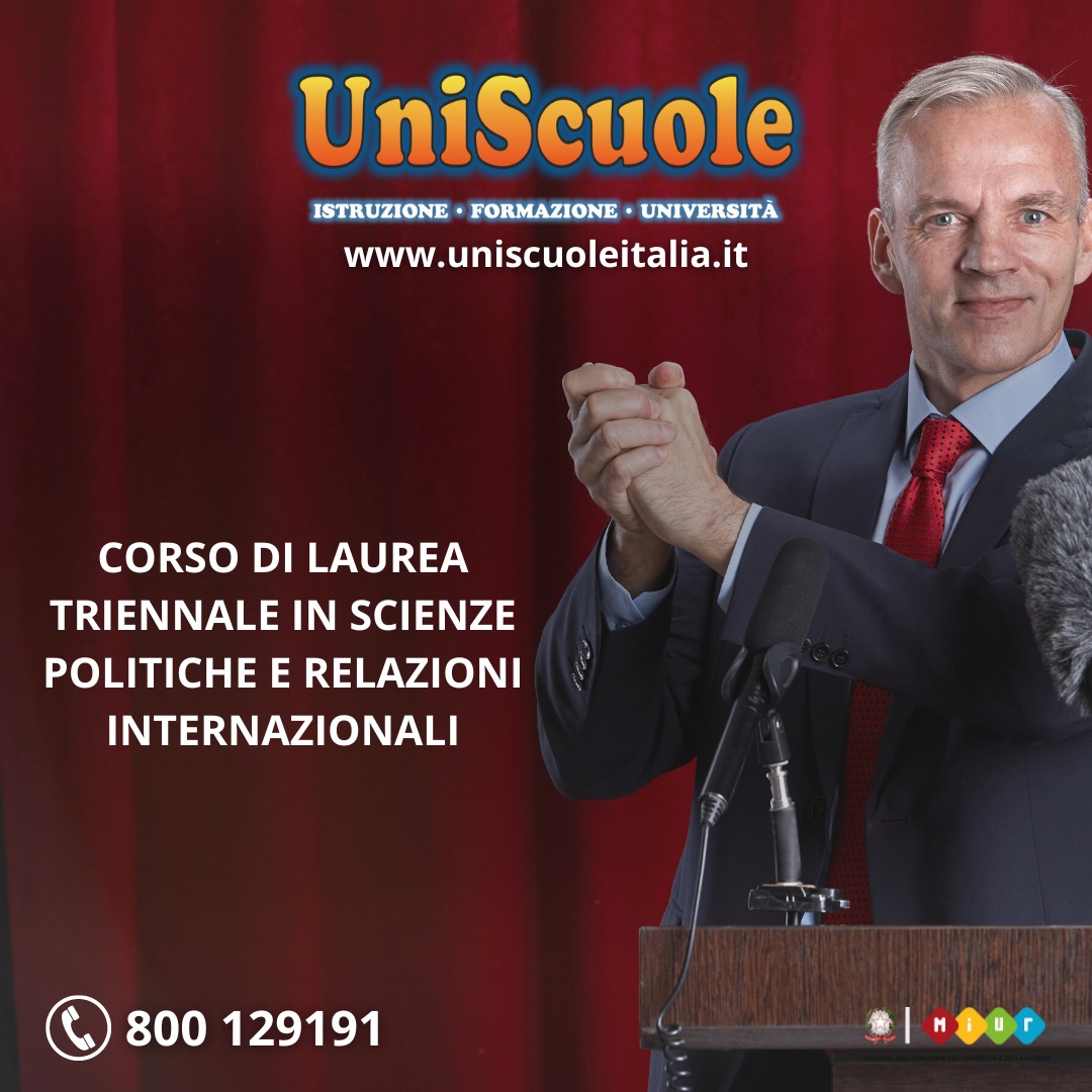Corso di Laurea Triennale in Scienze Politiche e Relazioni Internazionali (L-36) UM