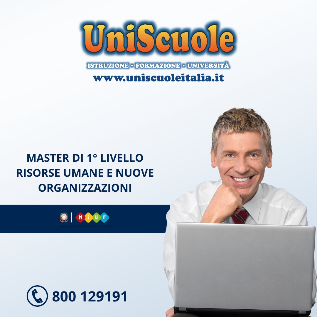 Master di 1° Livello ''Risorse Umane e Nuove Organizzazioni'' - UP