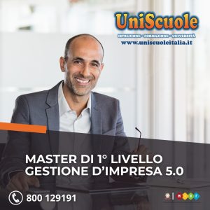 Master di 1° livello ''Gestione d'impresa 5.0'' - UP