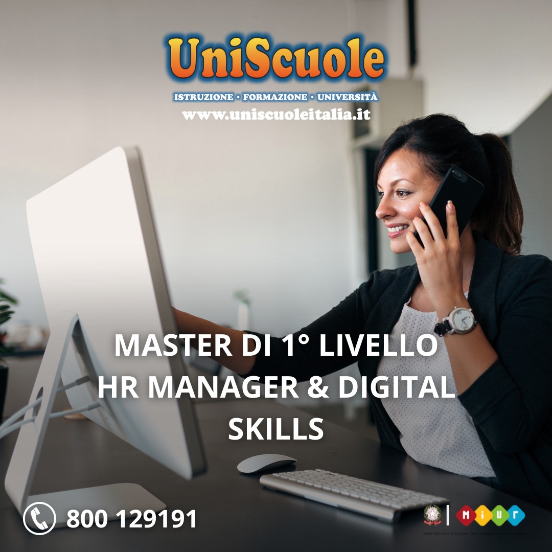 Master di 1° livello ''Hr Manager & Digital skills'' - UM