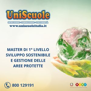 Master di 1° livello ''Sviluppo sostenibile e gestione delle aree protette'' - UM