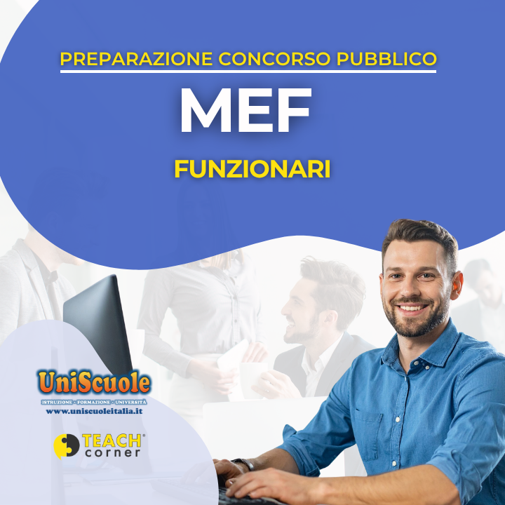 Corso di preparazione Concorso Funzionari Ministero dell'Economia e delle Finanze MEF